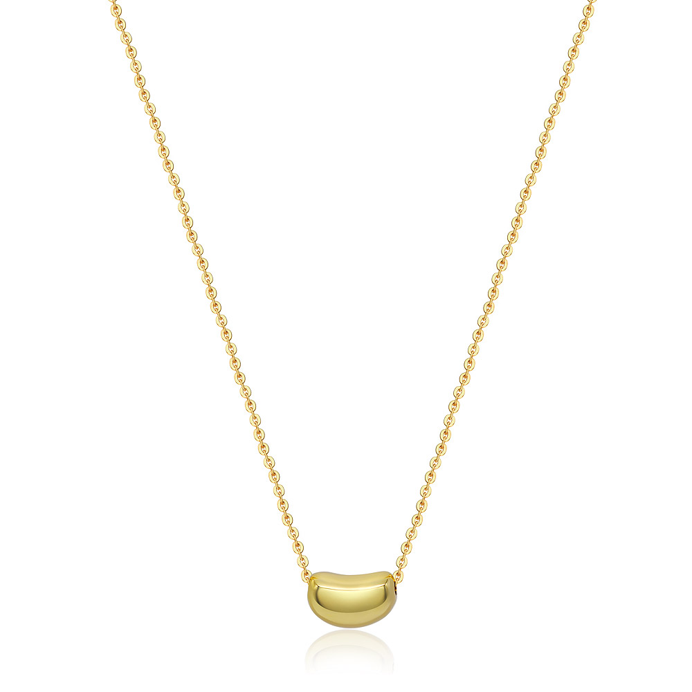 Luscious Gold Bean Necklace
